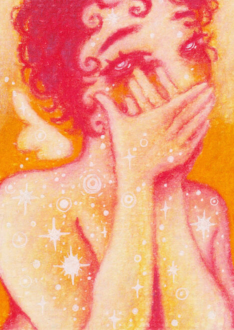 Soft Spoke (2026) | 2.5 x 3.5 inches | Soft Pastels on Watercolor Paper [SOLD]